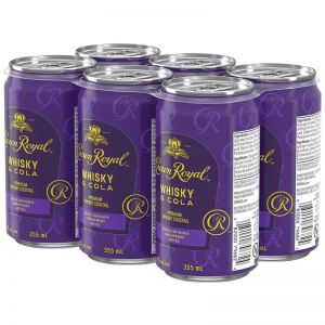 Crown Royal Whisky & Cola (6pk)